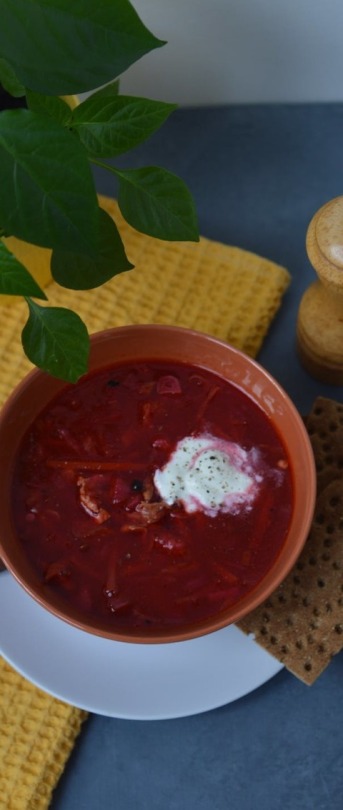 Tangy Red Wine Vinegar Soup Recipe with Cloves Garlic Transportation