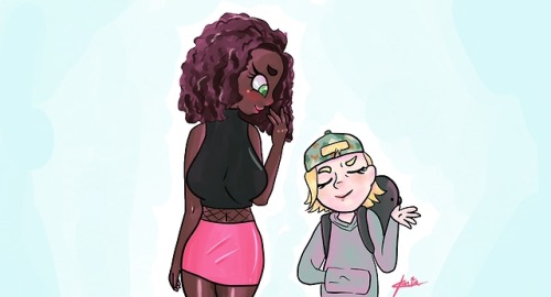 Just A Couple Of Random Girls I Saw The Other Day While Walking, They Were So Pretty And Looked So Amazing