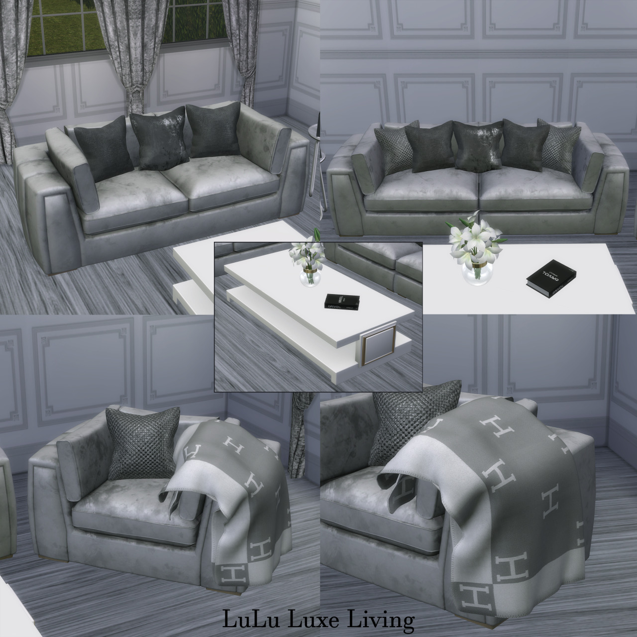 Platinumluxesims Xplatinumxluxexsimsx Lulu Luxe Living Set Set