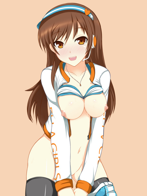 rule34andstuff:  Fictional Characters that I would “wreck”(provided they were non-fictional): Minami Nitta(Idolmaster).  