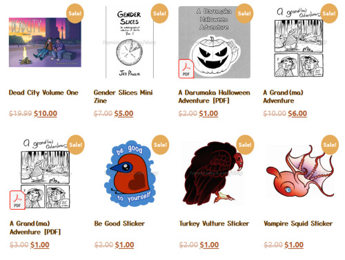Topaz Comics Shop May Sale!Hey y'all I’m running a big sale over on my online shop for the mon