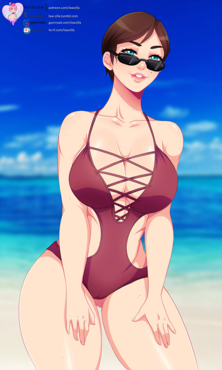   Let’s continue with the R6 Summer Collection! Now we have our third girl the sexy mommy Zofia ლ(Ȍ ͜ʖȌლ)  All versions up on my Patreon!Versions included:- Hi-Res- Nude- Cum versions- Tan versions❤  Support me on Patreon if you like