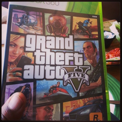 Best day of my life. Thank you baby! #GrandTheftAuto5 (at GameStop)