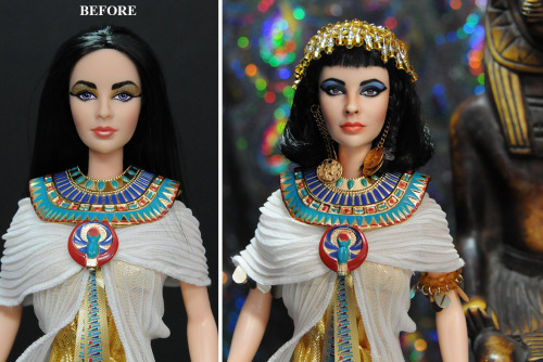https://www.ebay.com/usr/ncruz_doll_art Bid now on Elizabeth Taylor as Cleopatra! This repainted and