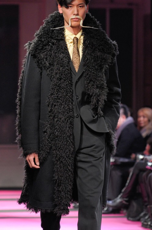 monsieurcouture:  Yohji Yamamoto F/W 2013 Menswear Paris Fashion Week