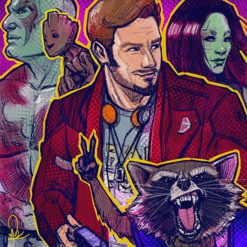 Saw the sneak peek trailer for #GuardiansOfTheGalaxy just now. Oh yeah! I&rsquo;m so excited for the