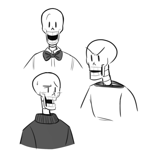 plucky-thrall: Papyrus!!  He’s studying mechanical engineering!