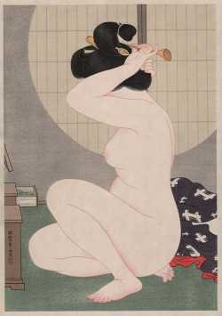 organicbody:   Woodblock print, 1932 - Hakuho Hirano  (via ukiyo-e.org)