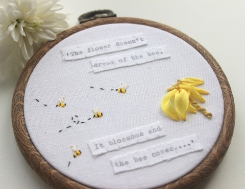 sosuperawesome:Embroidery Hoops, by Emma Astle on EtsySee our ‘embroidery’ tag