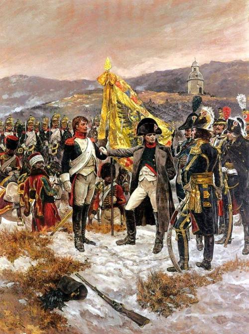 napoleondidthat:“Now this man here is awesome for he has brought us a flag made of gold. Give 