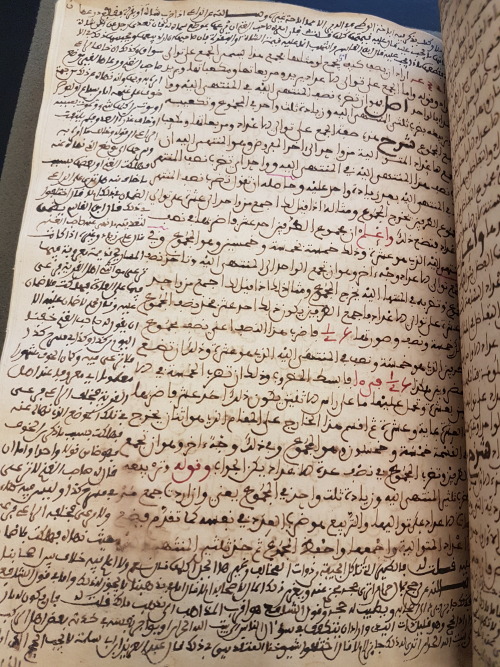 LJS 481 -[Ḥaṭṭ al-niqāb ʻan wujūh aʻmāl al-ḥisāb]This manuscript features a commentary on th