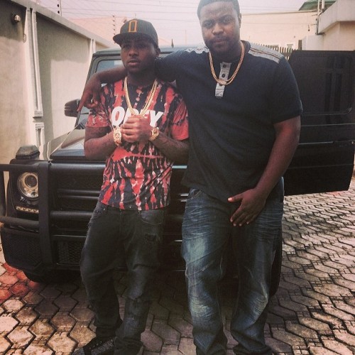 davido x his senior brother, Adewale Adeleke