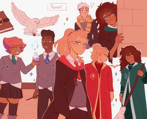 she ra harry potter au 