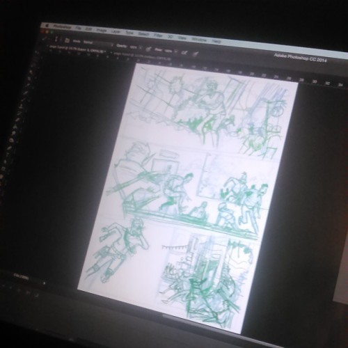 Getting back on the horse and finding time to get a page started for that issue 2. If your curious a