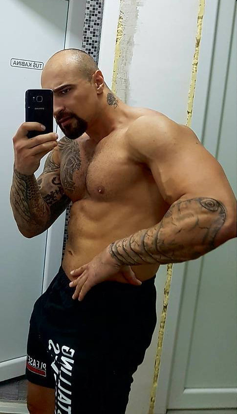 serbian-muscle-men:  Serbian bodyguard StrahinjaMore of his photos here–&gt;