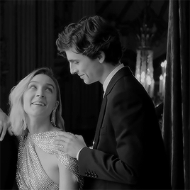 timotheechalmet: Saoirse Ronan and Timothée Chalamet Behind the Scenes of Vanity