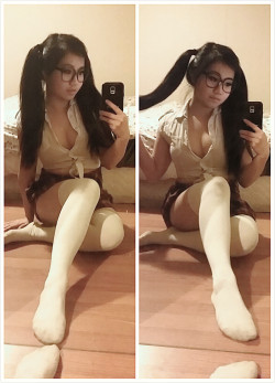 Selfieasiangirl:  Cute Asian Schoolgirl Cutie.more Tiny Asians 