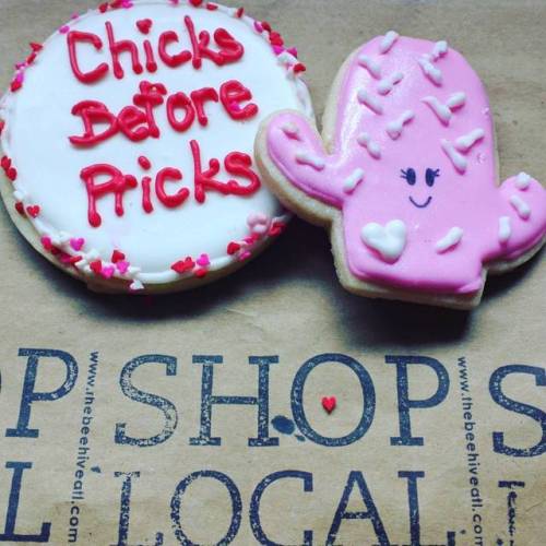 Two of the cookies that I got from the Awesome event today at Lovecraft!! (at Euclid Avenue Yacht Cl