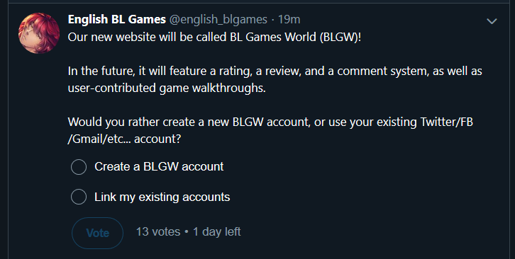 englishblgames:  Poll time! We’re still debating on the design of the new website,
