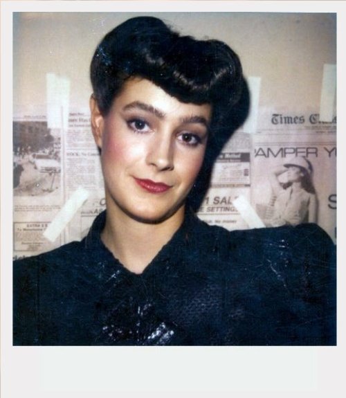 mormonhair:  Sean Young in Blade Runner photos by Sean Young via This is what the future will look like. I love her hair and eyebrows