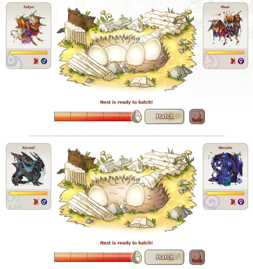 My Halloween nests.We have gen 2s, Cici babies, and Fair Folk Imps coming.Additionally:if Buran and 