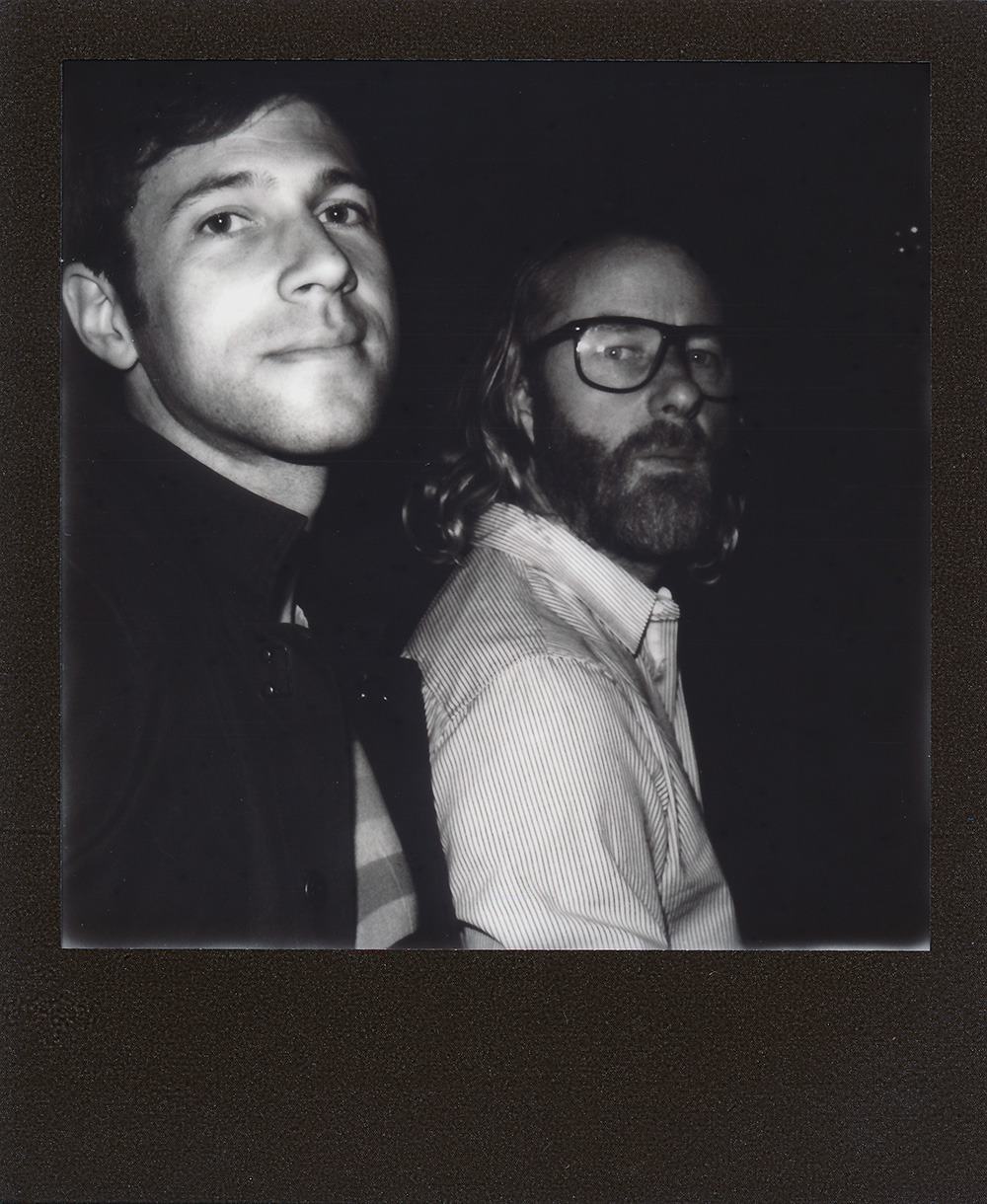 fckyeah-elvy:  Polaroids with EL VY “We caught up with Matt Berninger and Brent