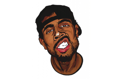 milliondthoughts:Art|Artist: Will Prince, London From portraits, to cover art (Action Bronson's Blue
