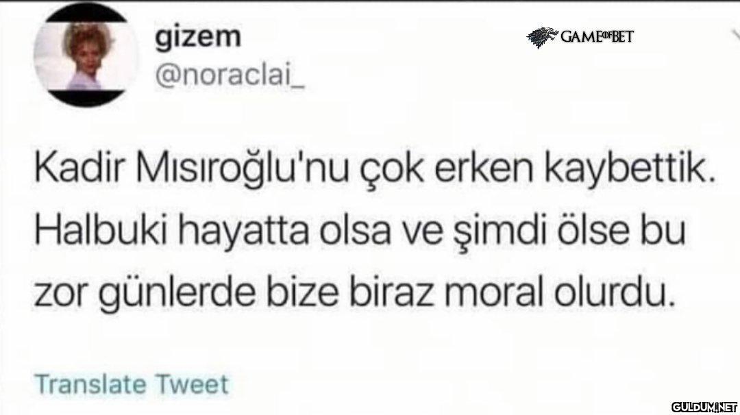 gizem @noraclai_ GAME OF...