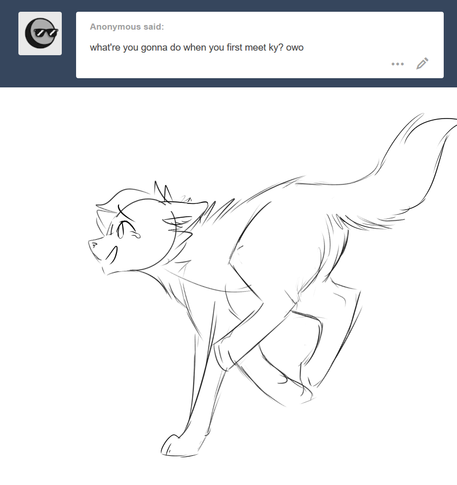 sianiithesillywolf:This is how we met… but as wolves! qqqqqqqqqqqqqqqqqqqqqqqqq