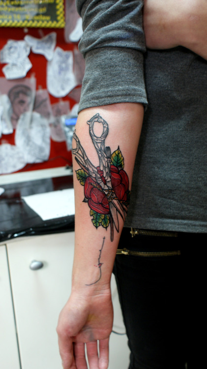 fuckyeahtattoos:tattooed by bartek baro http://instagram.com/bartekbaro/
