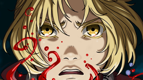lettherebedoodles:   Fullmetal Wonderland…   So, I started watching Deadman Wonderland the other day, and unfortunately, in my current FMA:Brotherhood obsession, all I could think was “Edward would make a kick-ass deadman…” So here’s my FMA/Deadman