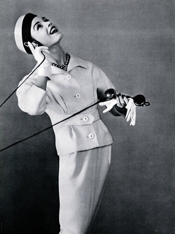 Porn    Suit by Jean Desses, 1957    photos