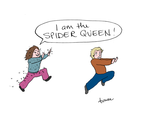 Alright, guys. My winter blues are almost over. Here&rsquo;s a silly comic about creepy crawlies