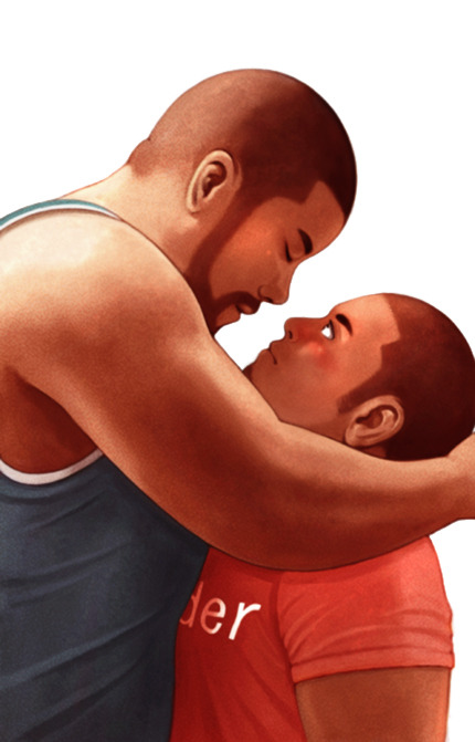 gaymanga:  Suddenly… (突然の・・・), 2013 Illustration by Uron (胡乱)