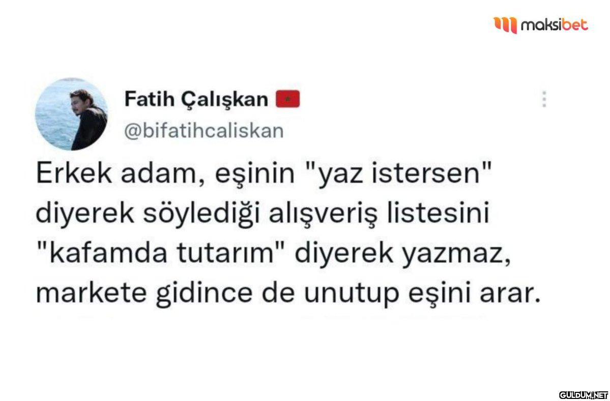 Fatih Çalışkan...