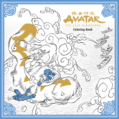 avatarkorrapark:Cool, Dark Horse is releasing an Avatar: The Last Airbender “adult coloring book” 