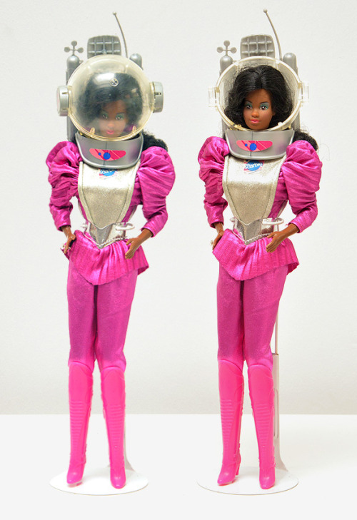 nrfb-batteriesnotincluded:My 1985 Astronaut Barbie