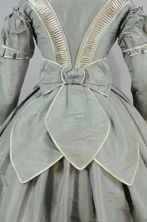Dress ca. 1870From the Irma G. Bowen Historic Clothing Collection at the University of New Hampshire