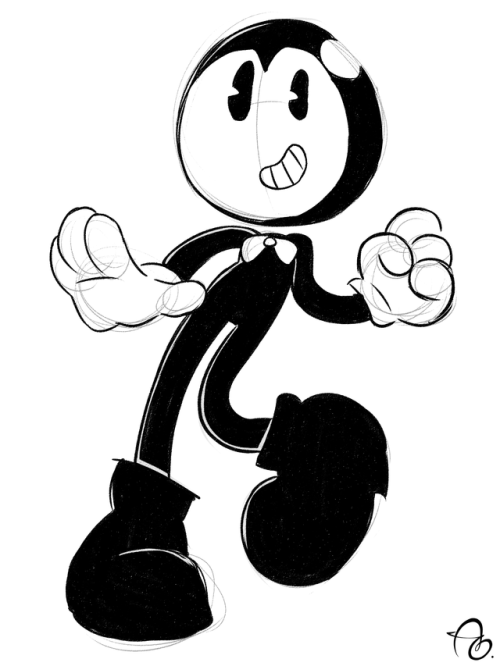 dovelydraws:Collection of Bendy doodles