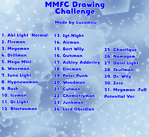 For Any FC Fans Out There, I Made This Art Challenge For The Month Of August (or For Any Month Of The