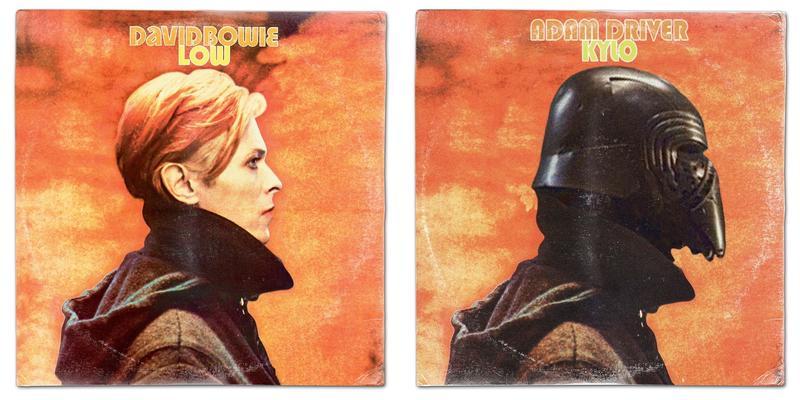 love-the-grumpy-old-troll:  swtfa:  Iconic Album Covers, Star Wars Version – Part