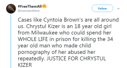 the-penandpaper:Link to info of Crystul Kizer’s Case