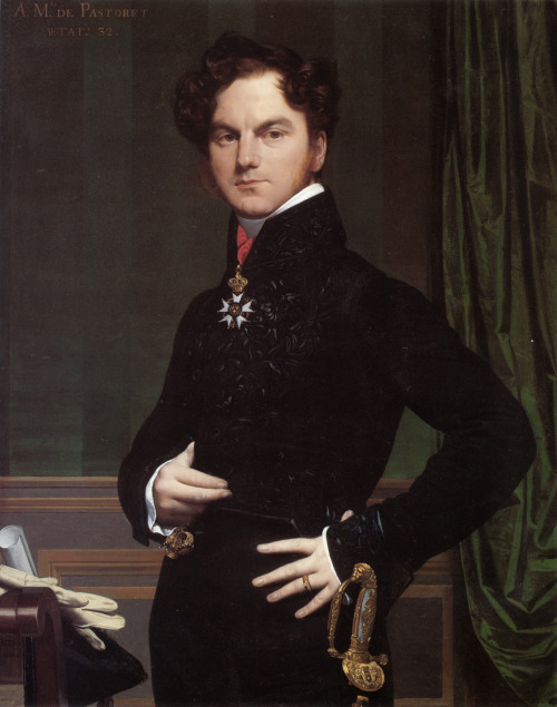 Jean Auguste Dominique Ingres, Amedee-David, the Comte de Pastoret (1823-1826)