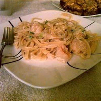 A deliciously simple, yet very impressive seafood pasta dish with cream and Parmesan cheese. Bound t