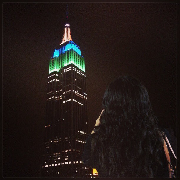 Rooftop empire state with @lillyz7