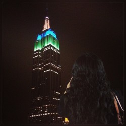 Rooftop Empire State With @Lillyz7