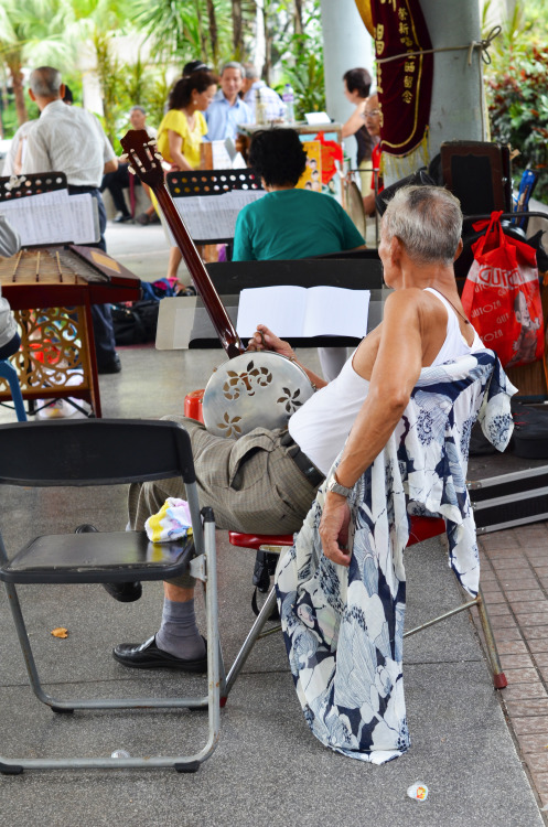 Music in the park &ndash; mandolin edition.