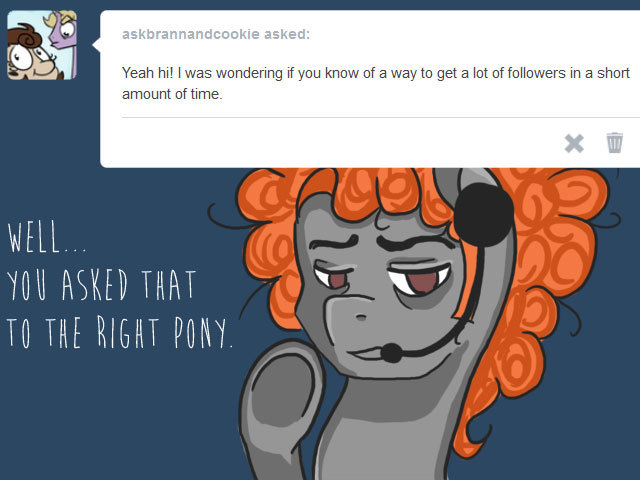 atthefrozenhorizon:  askcookieandbrann:  customersuppony:  I think it’s just a
