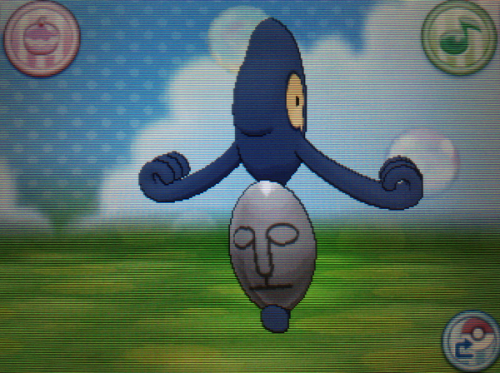 shinyhunterj:Shiny Yamask! He Hatched for me after 1204 eggs. I tried for this shiny back in gen 5 b