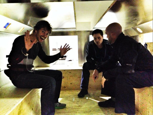 I Love Hannibal Set Pics Because Theyre All So Cheerfully Unmoved By All The Weird Shit